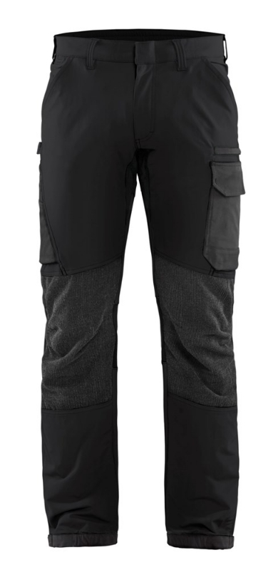 Afbeeldingen van Blåkläder/Service werkbroek met 4-weg stretch/1422/Zwart/Donkergrijs/C48