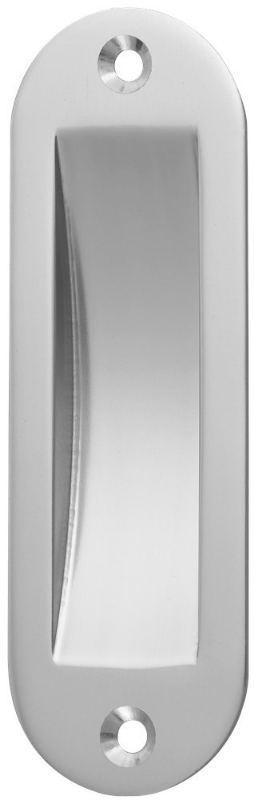 Afbeeldingen van Schuifdeurkom 120x40mm, ovaal naturel