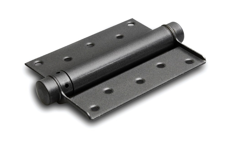 Afbeeldingen van Bommerscharnier enkel 30/100mm zilvergrijs