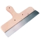 Afbeeldingen van Spackmes 600mm houten greep RVS
