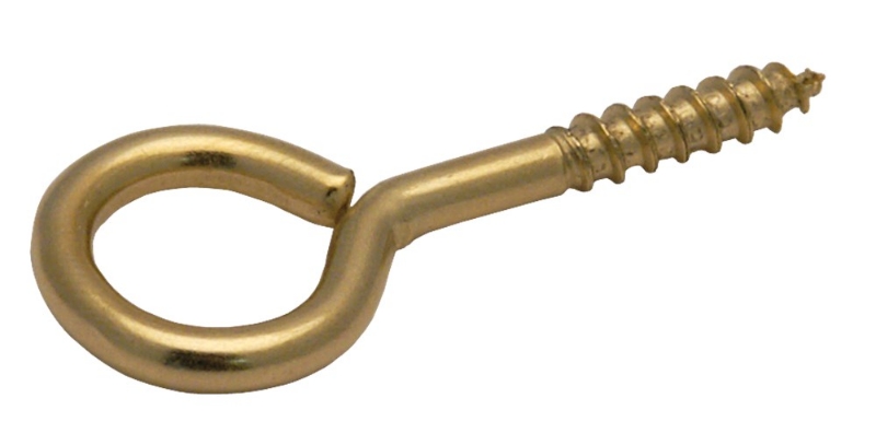 Afbeeldingen van Schroefogen 3.45x20x10 messing