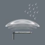 Afbeeldingen van Wera 950/9 Hex-Plus 3 Stiftsleutelset, metris