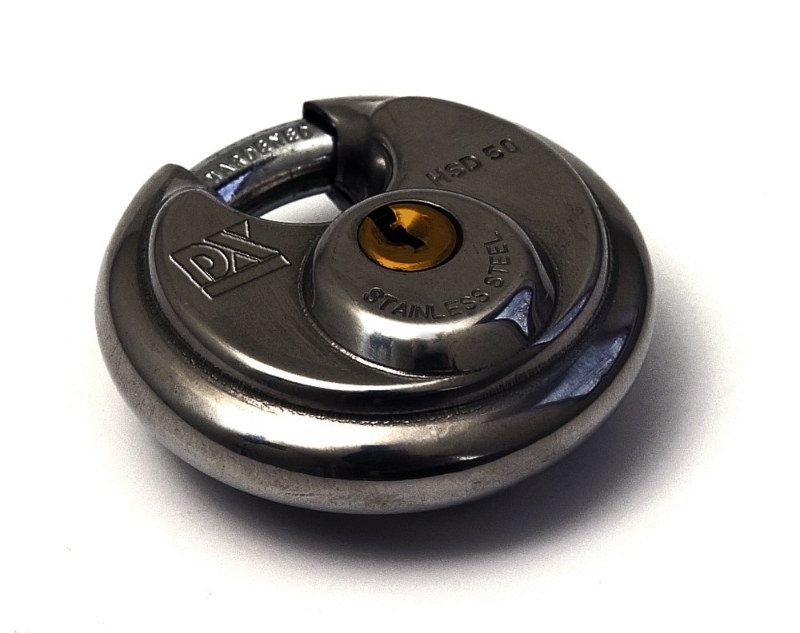 Afbeeldingen van Discusslot 50mm RVS