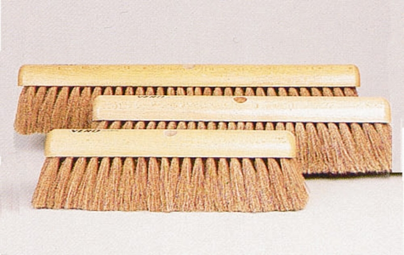 Afbeeldingen van Zaalveger 50 cm Hout Kokos