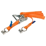 Afbeeldingen van Konvox Smartlok Spanband 25mm rtl 909 fitting 5018 LC750daN 2m oranje