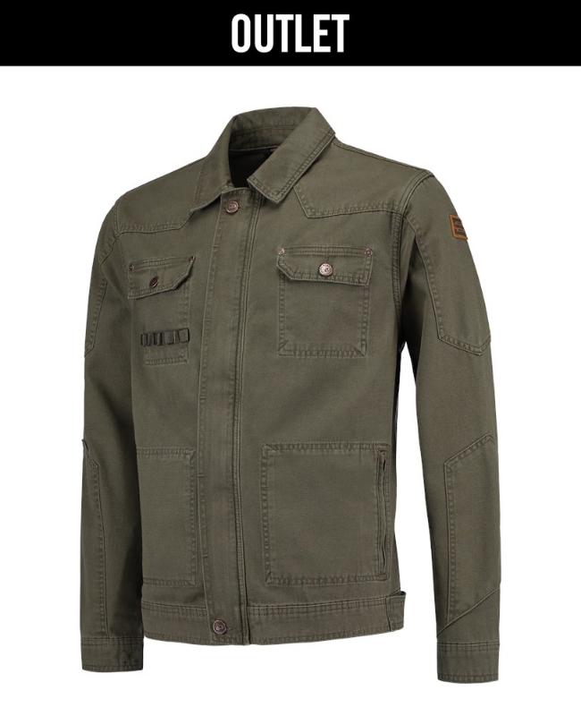 Afbeeldingen van Jack Premium Canvas Outlet 404003 Army XXL