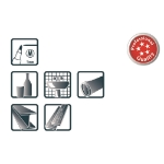 Afbeeldingen van Pica 534/46 Permanent Pen 1,0mm rond zwart