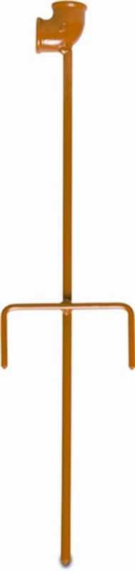 Afbeeldingen van Spike staal gegalvaniseerd 3/4" binnendraad t