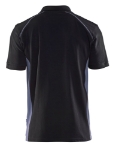 Afbeeldingen van Blåkläder/Poloshirt piqué/3324/Zwart/Grijs/M