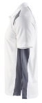 Afbeeldingen van Blåkläder/Poloshirt Piqué/3324/Wit/Grijs/L
