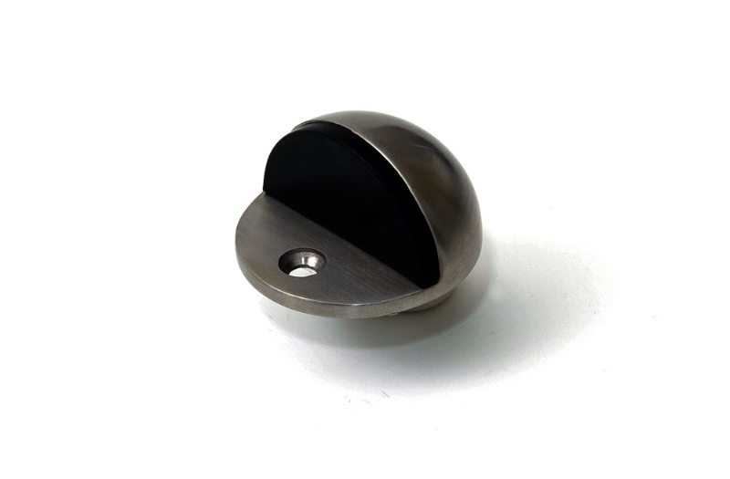 Afbeeldingen van Deurstopper V m. zijbuffer inliggend 45x25mm