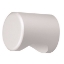 Afbeeldingen van Cilinderknop 20x23mm  m4 mat naturel