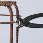 Afbeeldingen van Moniertang gepolijst/zwart 280 mm