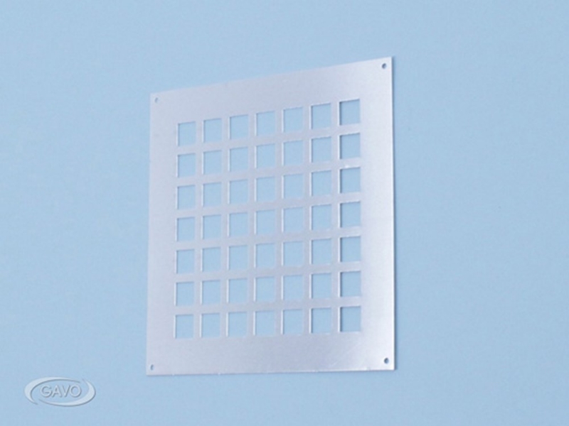 Afbeeldingen van Ventilatieplaat, aluminium mill-finish