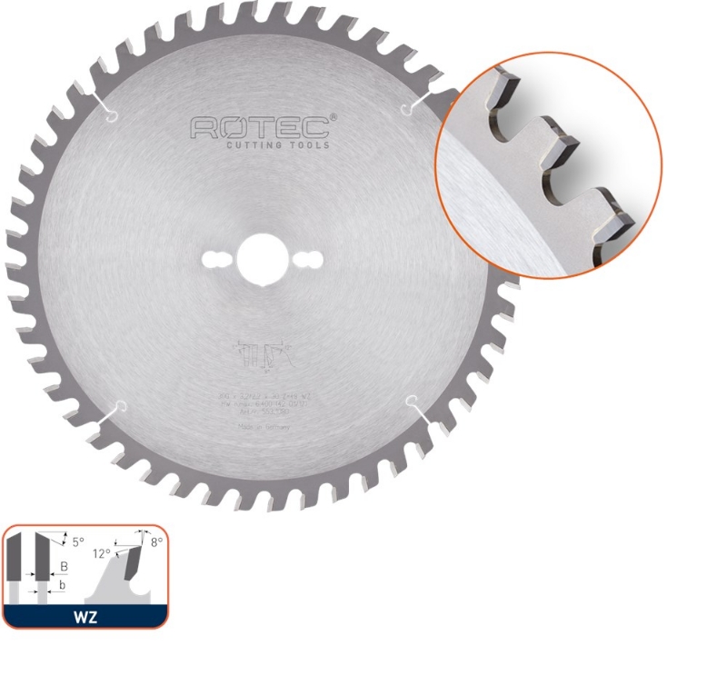 Afbeeldingen van HM super-bouwzaagblad, ø190x2,8x30, Z=30, WZ