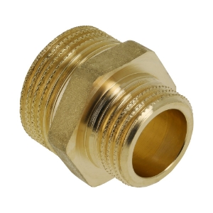 Afbeeldingen van BONFIX draad messing verloopnippel 1/4" x 3/8