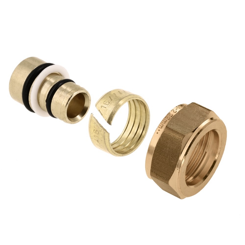 Afbeeldingen van BONFIX Verloopset ø16x2,0 Alu-pers x 15 knel