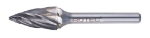 Afbeeldingen van HM-Stiftfrees, model G, Z1 / ALU-vertand / ø9,6x19x64xø6