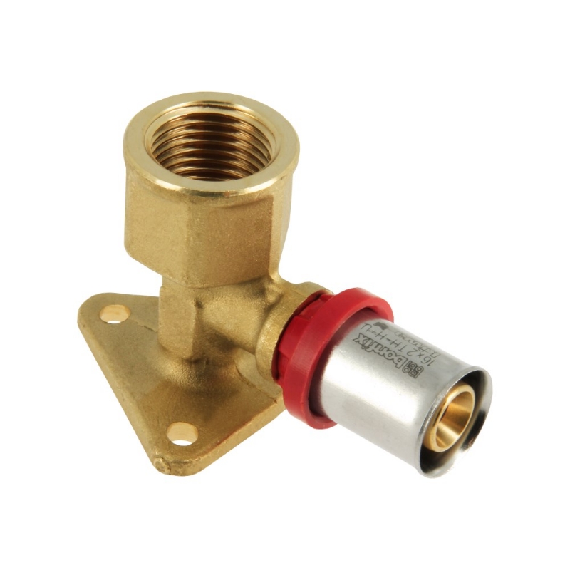 Afbeeldingen van BONFIX 837605 alu-pers muurplaat 1/2 x 16 Hoogte = 47 mm