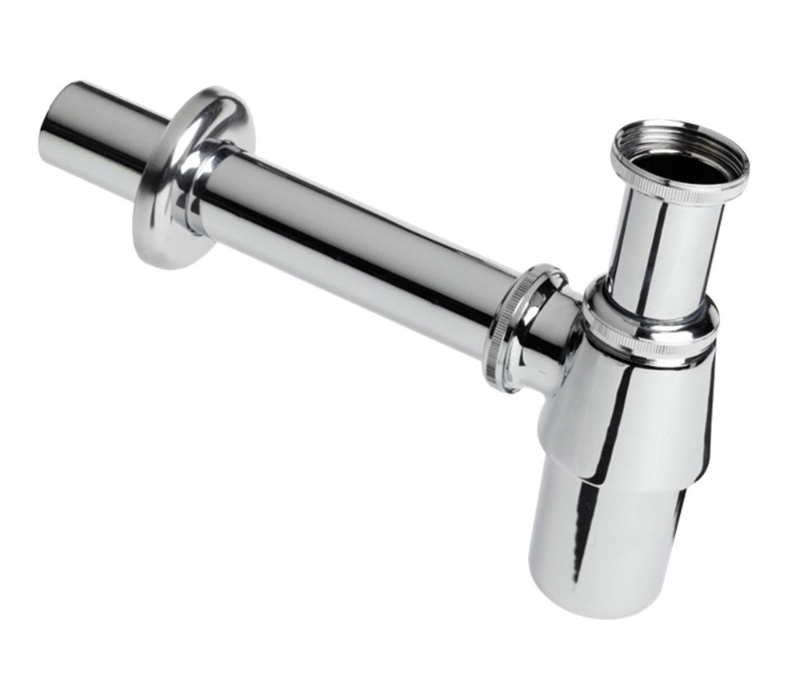 Afbeeldingen van BONFIX messing verchroomde bekersifon 5/4 x 3