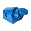 Afbeeldingen van CEE opbouw wcd 16A 3p 230V 6h blauw-blauw IP44 huis blauw