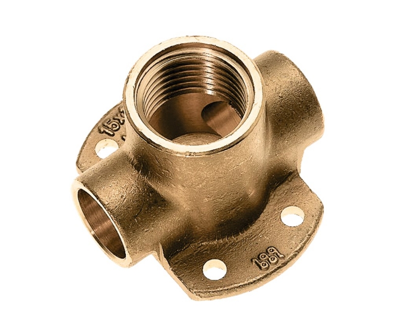 Afbeeldingen van BONFIX 827905 soldeer muurplaat dubbel 15 x ½" bi. x 15