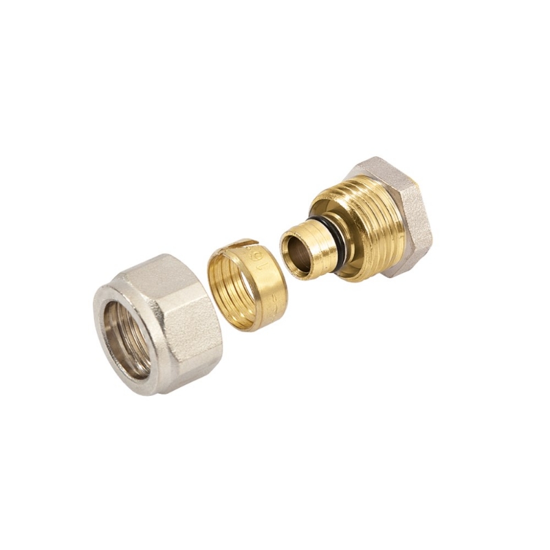 Afbeeldingen van BONFIX 841810 Alu-knel Eindkoppeling 16