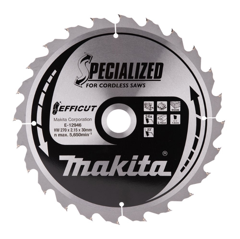 Afbeeldingen van Makita E-12946 Cirkelzaagblad Hout